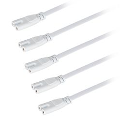 Разветвитель сетевой для линейных светильников ЭРА 5х IEC C7 2pin 2m для подключения 5 светильников | Аксессуары для фито светильников