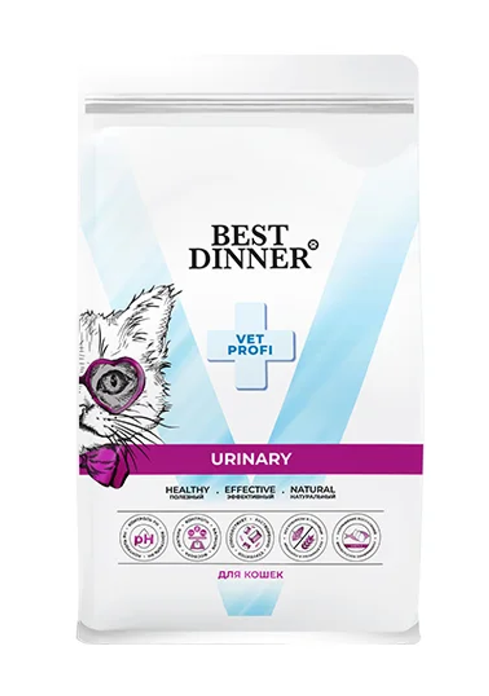 BEST DINNER Vet Profi Сухой корм для кошек, профилактика МКБ 0,4 кг