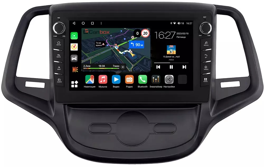 Магнитола для Changan Eado 2013-2018 - Canbox 9-830 Android 10, ТОП процессор, CarPlay, 4G SIM-слот