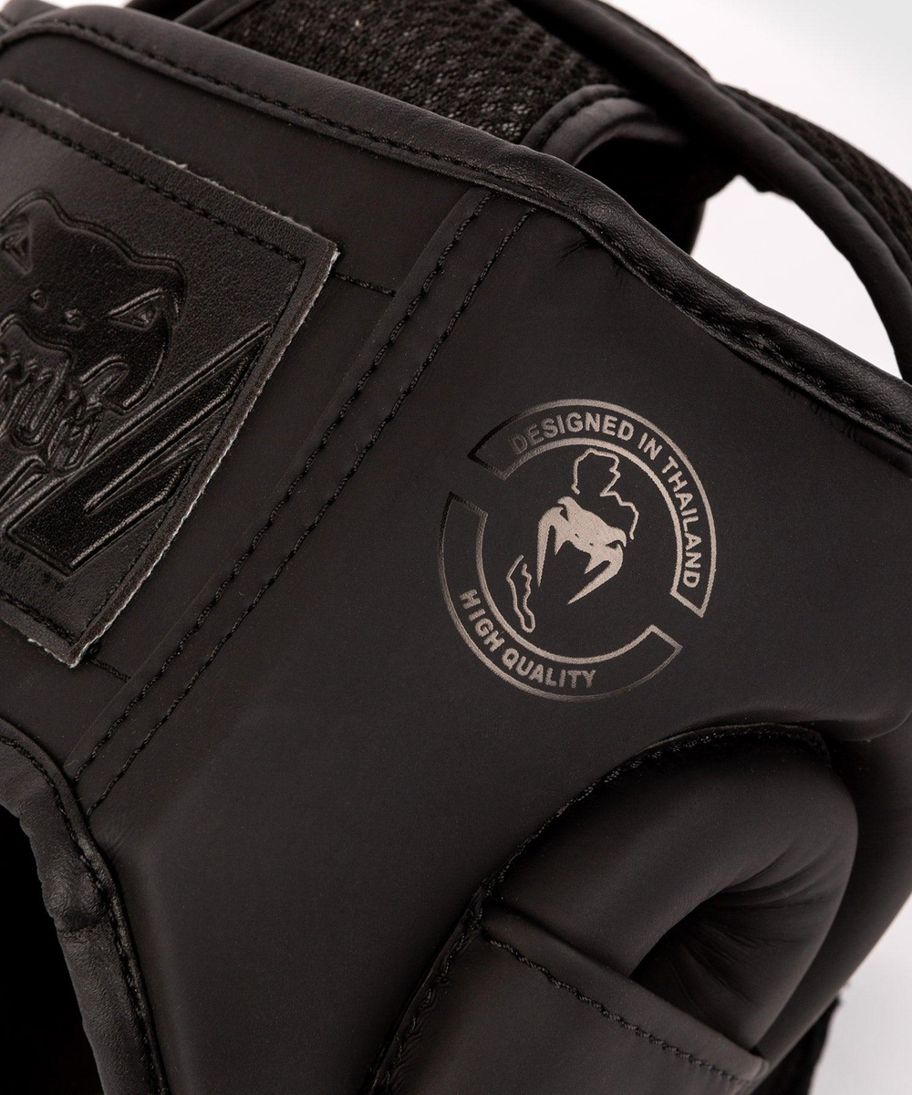 Шлем боксерский детский Venum Challenger Black/Black