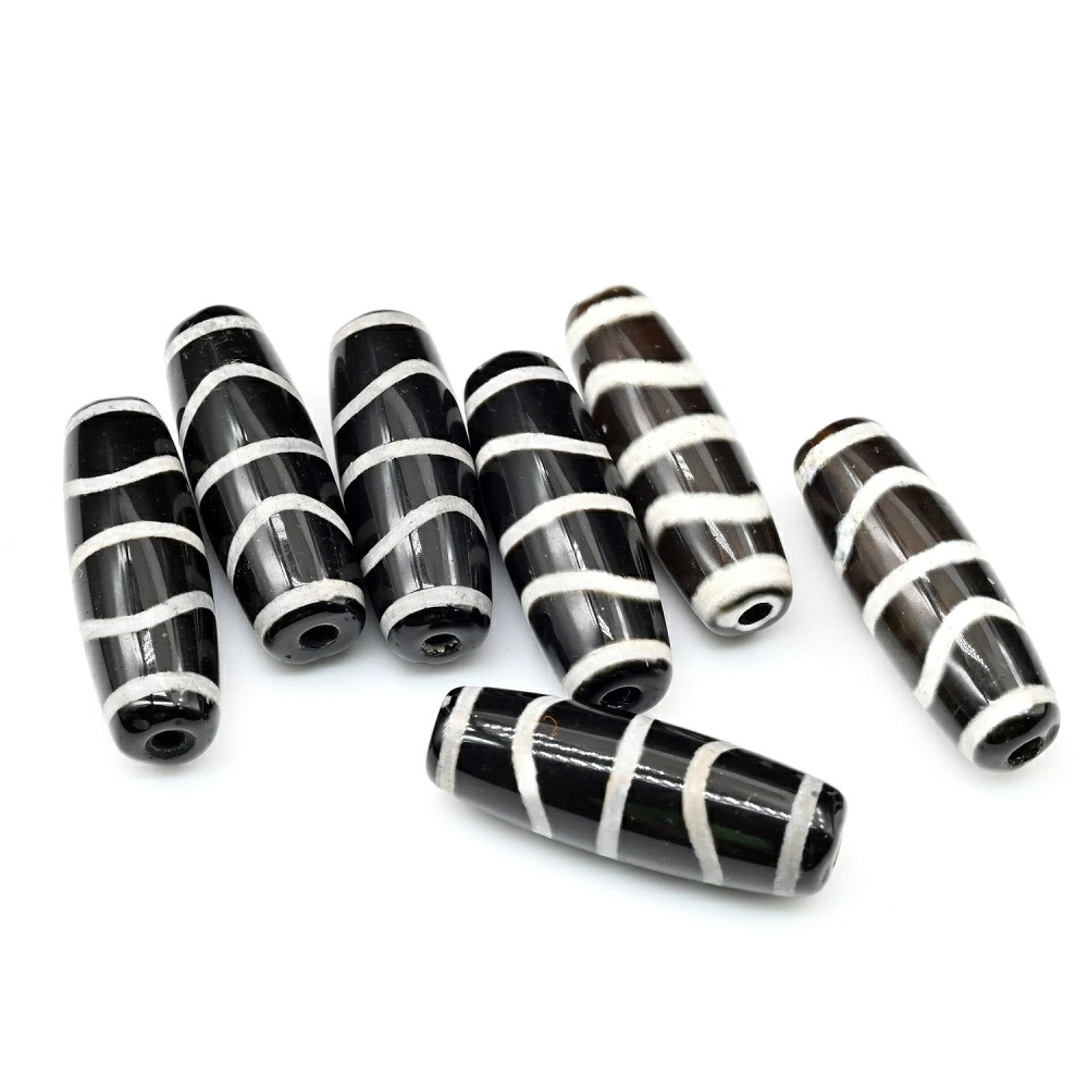 дзи-вч ДЗИ "Волна" 30*10мм, черный