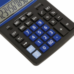 Калькулятор настольный BRAUBERG EXTRA-12-BKBU (206x155 мм) 12 разрядов двойное питание черно-синий