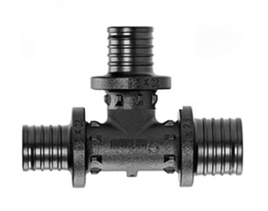 Тройник Rehau PX 32-25-25 с уменьшенным боковым и торцевым проходами (арт. 11600911001)