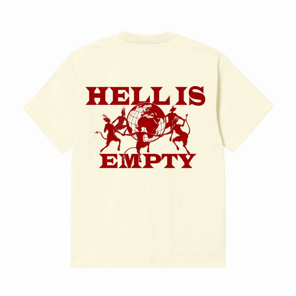 Футболка Подполье Хэлл Кремовая