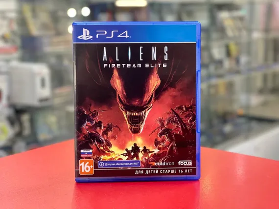 PS4 Aliens Fireteam Elite CUSA-27736 (Русские субтитры) Новый, без заводской пленки