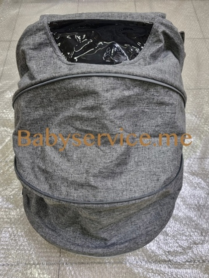 Капюшон Carrello Bravo серый крапинка