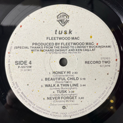 Винтажная виниловая пластинка LP Fleetwood Mac Tusk (Japan 1979) (Obi) Never Make Me Cry