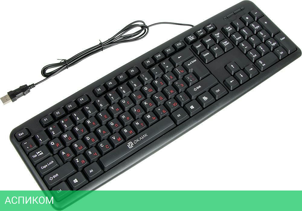 Клавиатура Oklick 90MV2 черный