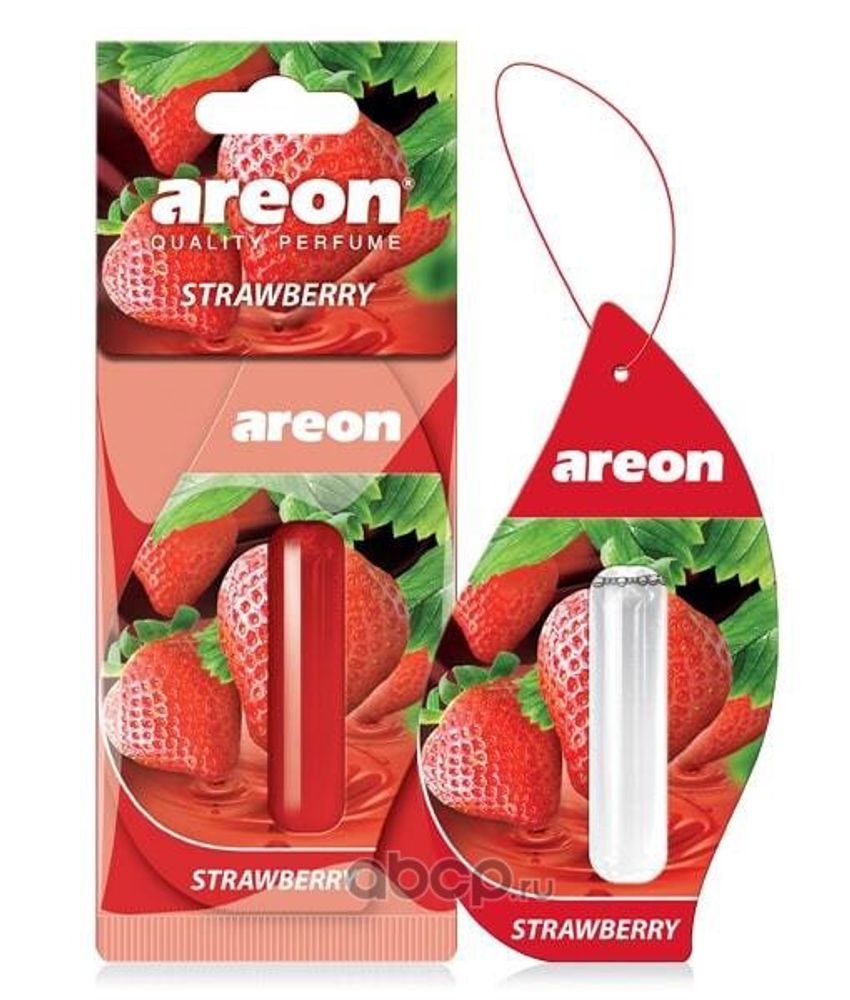 Ароматизатор подвесной  LIQUID  Клубника (AREON)