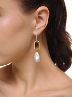 Серьги "Sea bottom tiger" Gold