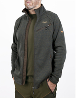 Куртка Hart Celle-FZ Knitted Fleece-270 (Green Melange)