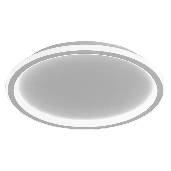 Светильник светодиодный управляемый с пультом 80W, Max. 5600Lum, 3000К-6500K, IP20, белый AL5800 RING