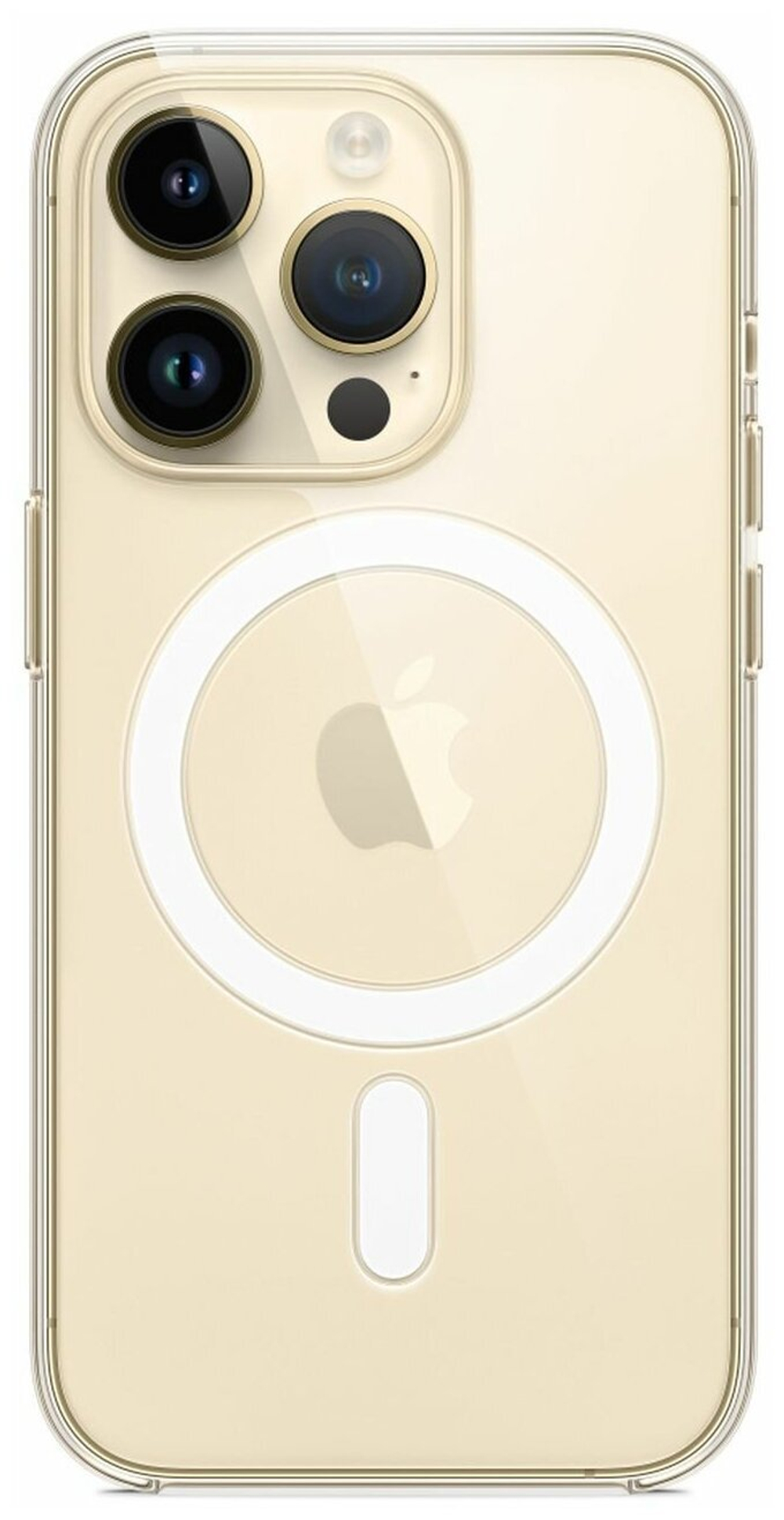 Чехол оригинальный Apple MagSafe для iPhone 14 Pro Max, прозрачный