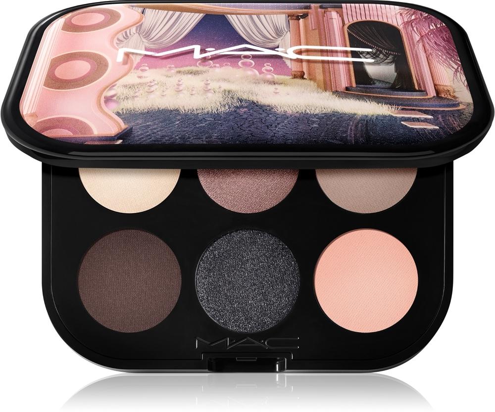 MAC Cosmetics Connect In Colour Eye Shadow Palette 6 shades - палитра теней для век, 6,25 g