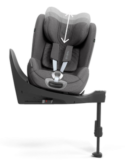 Автокресло Cybex Sirona T i-Size с базой isofix Base T Mirage Grey Plus