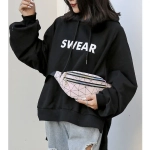 Сумка на пояс «Harizma», цвет пудровый, 31*12 см