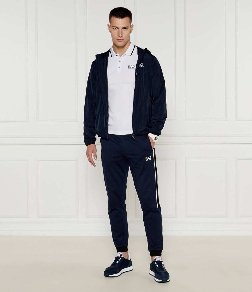 поло EA7 - белый(8NPF06 PJ04Z)