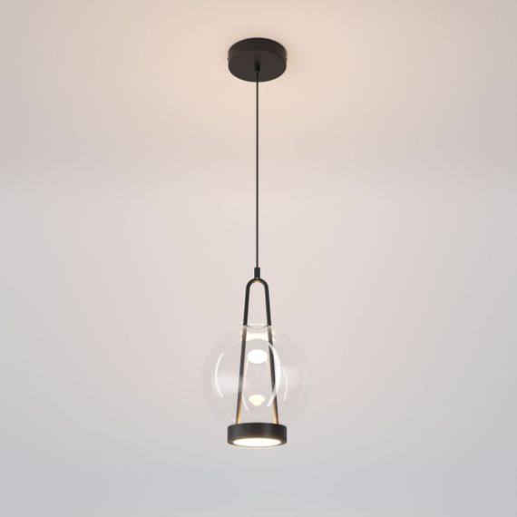 Подвесной светодиодный светильник Eurosvet Frasco 50267/1 LED черный