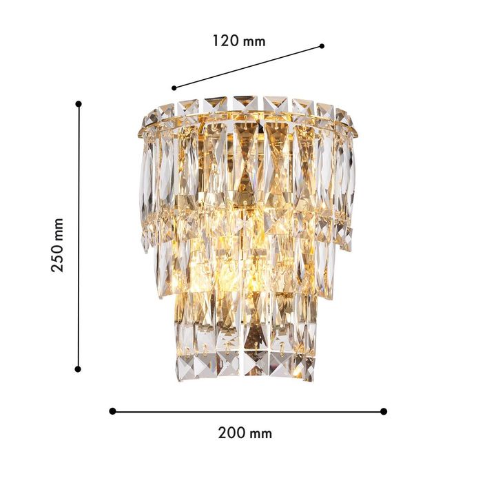 Настенный светильник Favourite Adamas 4781-2W