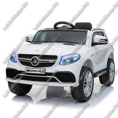 Детский электромобиль "Mercedes GLE 63" белый