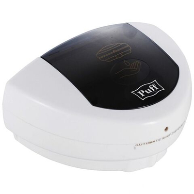 Дозатор для жидкого мыла, Puff, 8182, сенсор, 500 мл, бело-чер, 1402.162