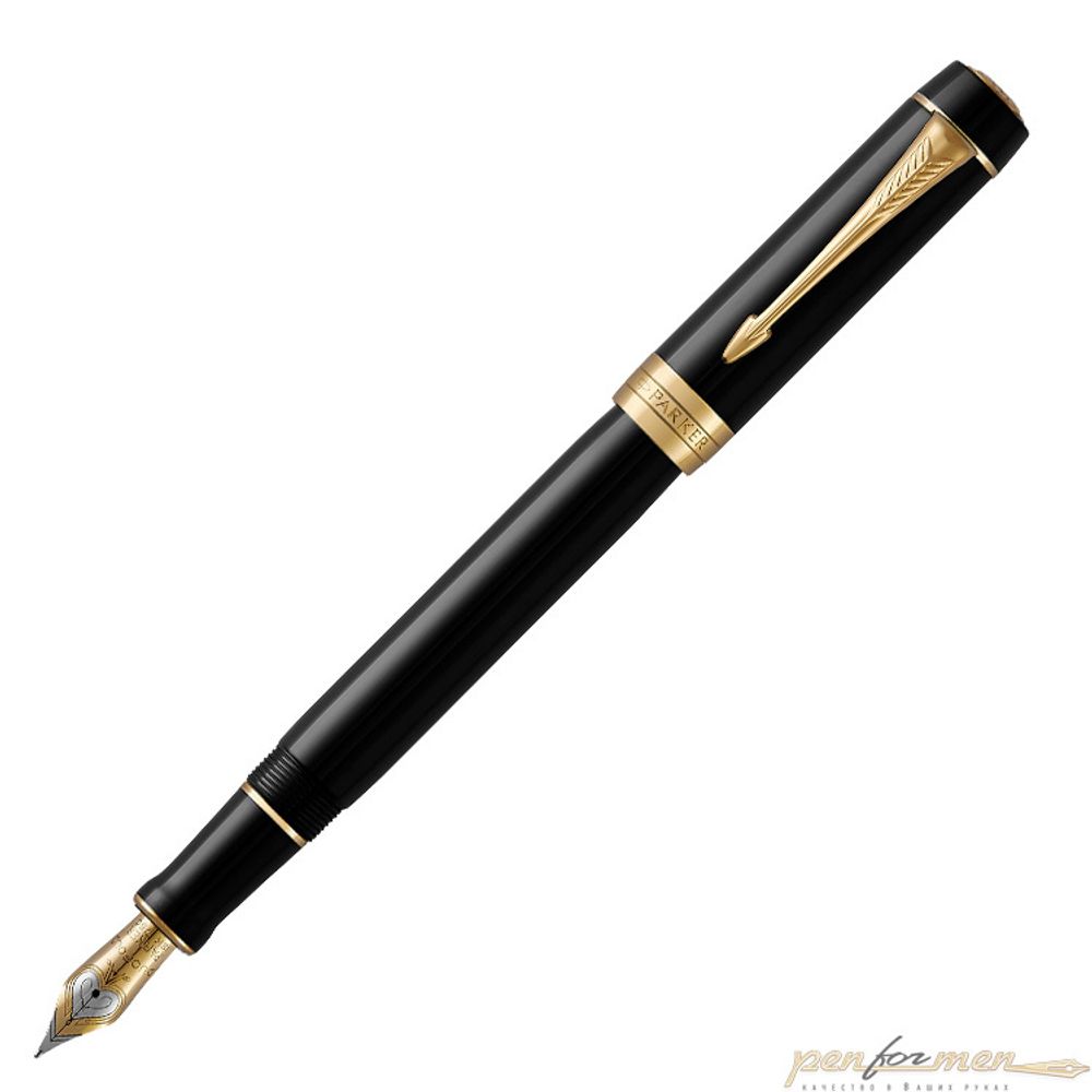 Перьевая ручка Parker Duofold F77 Centennial Black GT (1931381)