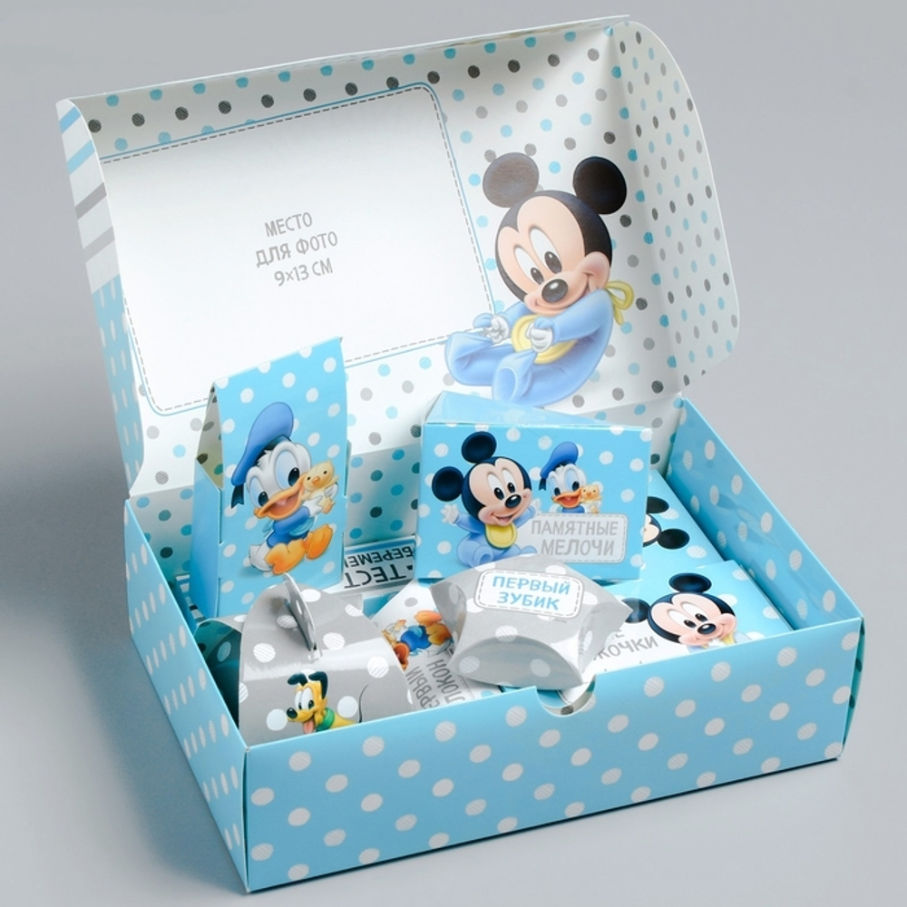 1448682 Набор коробочек для хранения "Мамины сокровища", Микки Маус