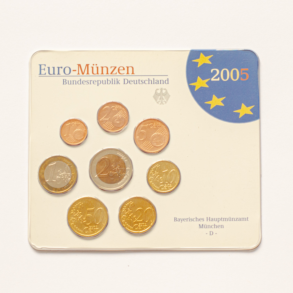 Germany 2005 Year Set (A, D, F, G, J)