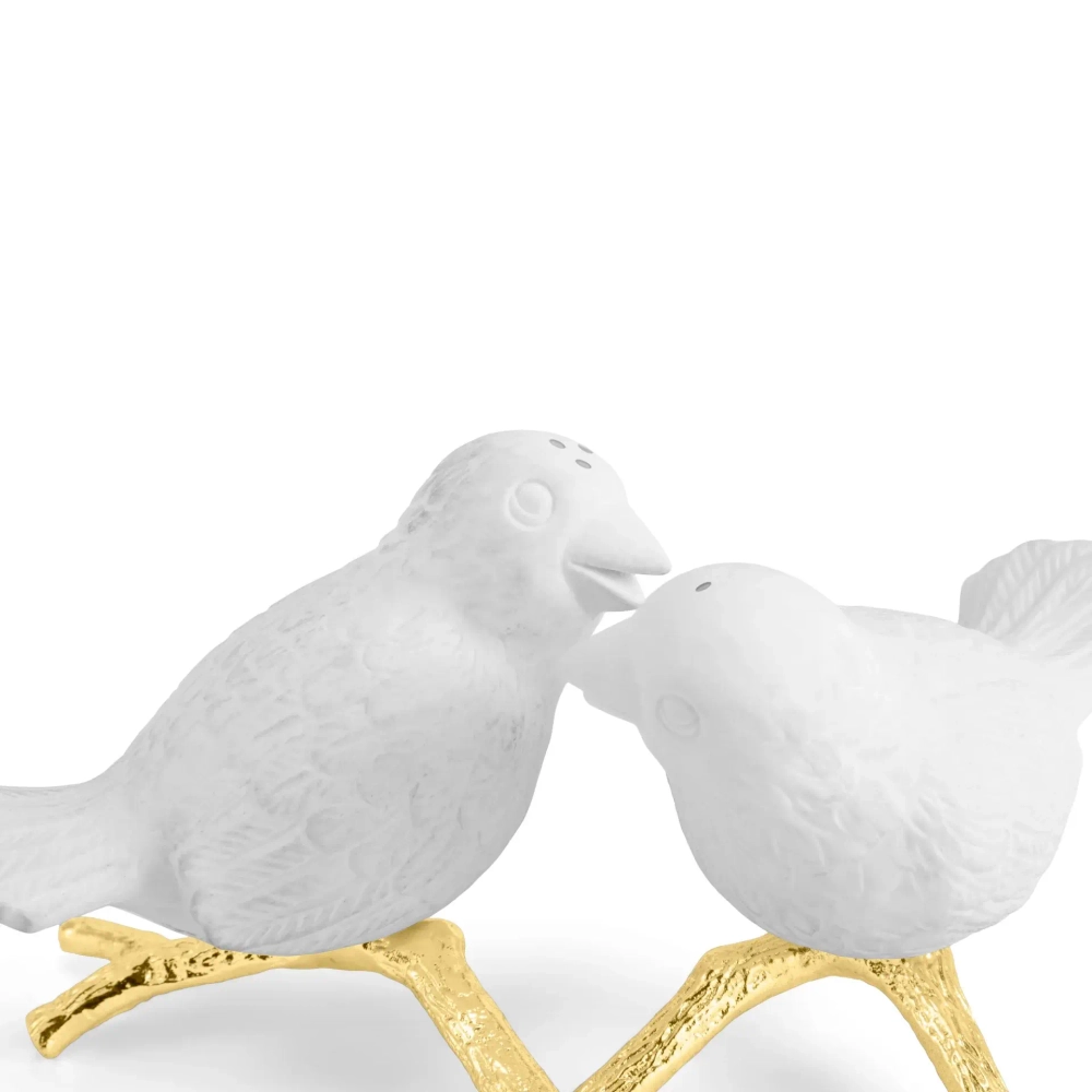 Набор для соли и перца Michael Aram Lovebirds