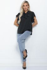 Блуза Челси (черная) Б11494 LT Collection