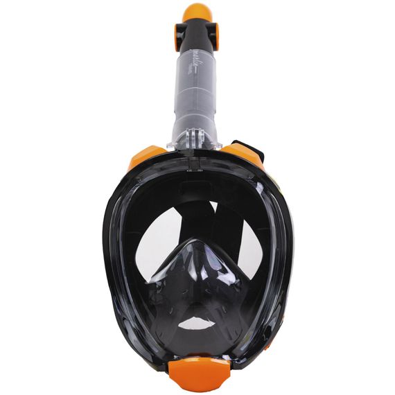Маска полнолицевая Marlin Travel черный/оранжевый/черный