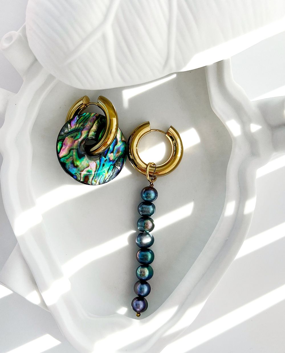 Подвеска Пончик абалон