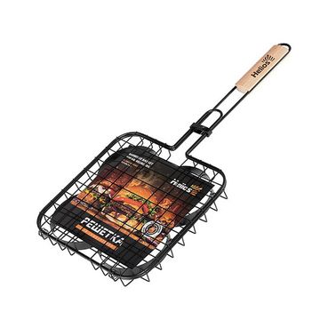 Решетка для барбекю для гамбургеров 58,5х26,5х26,5х3,5см с антипригарным покр.(HS-RBA SHB084) Helios