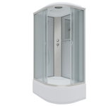 Душевая кабина Niagara Classic NG-2310-14L (120х80х215) высокий поддон(40см),стекло матовое,4 места