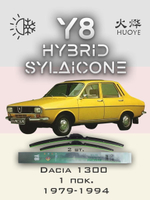 Щетки стеклоочистителя HUOYE Y8 400/400 мм на Dacia 1210 | Hook/J-Hook