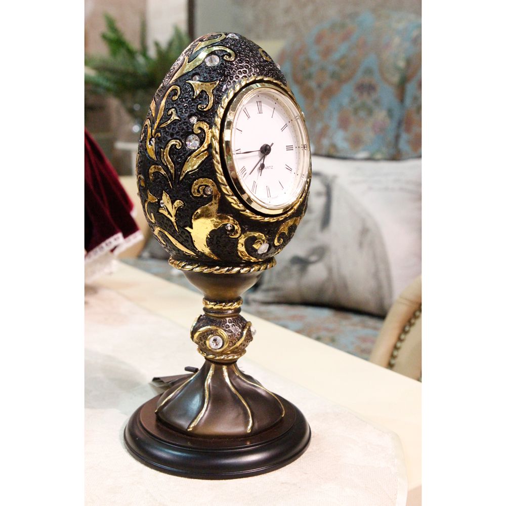 Часы настольные Наследие Фаберже Бронза