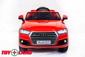 Детский электромобиль Toyland Audi Q7 красный фото №3