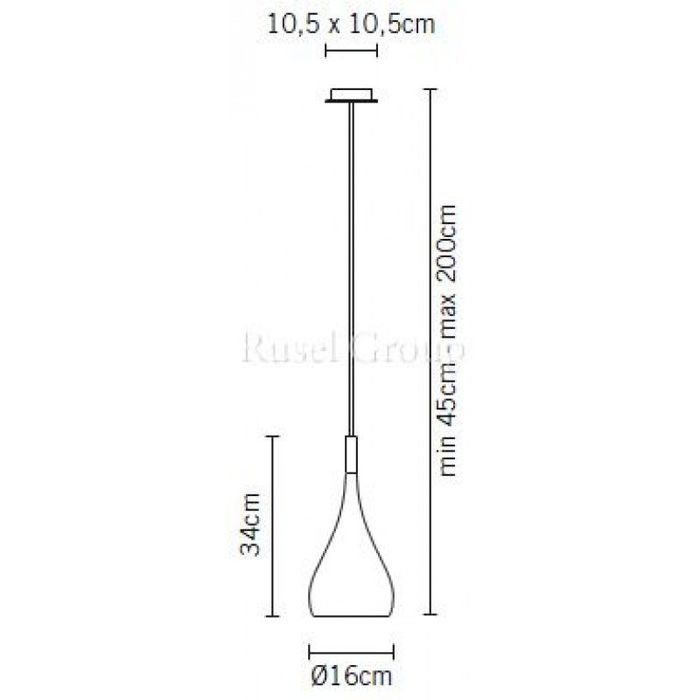 Подвесной светильник Fabbian Bijou D75 A05 01