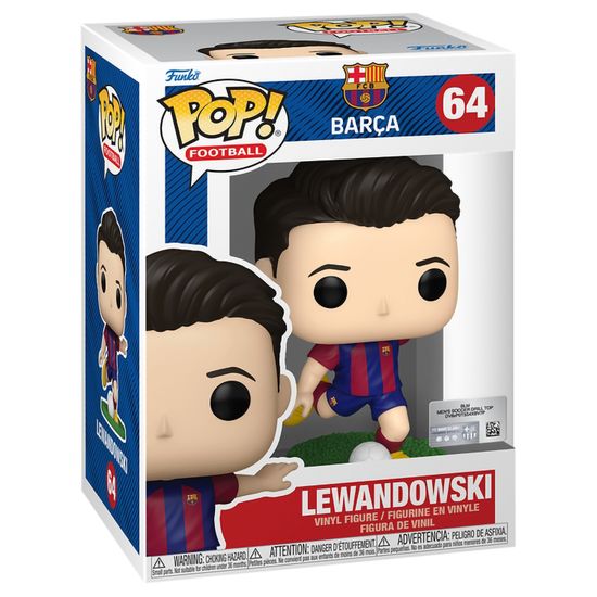 Фигурка Funko POP! Football Barcelona Lewandowski (64) 72236 / Фигурка Фанко ПОП! в виде знаменитого футболиста, Левандовский