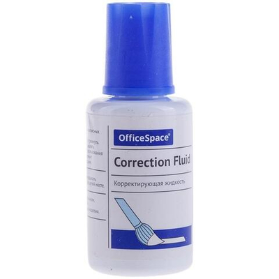 Корректирующая жидкость 12мл. с кистью (Спейс)