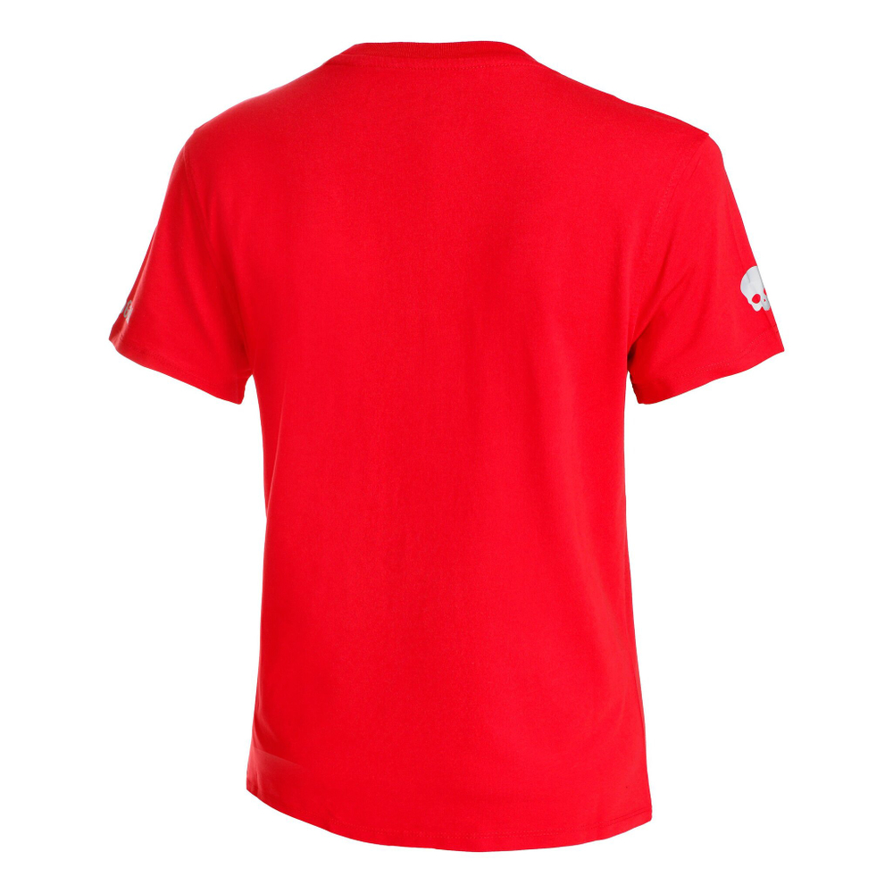 Мужское теннисное поло Hydrogen Court T-Shirt - Red, Multicoloured