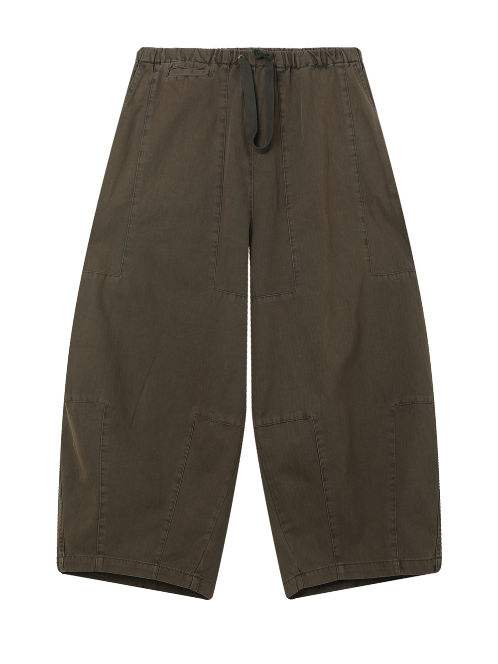 Мужские Брюки Paneled Herringbone Washed Balloon