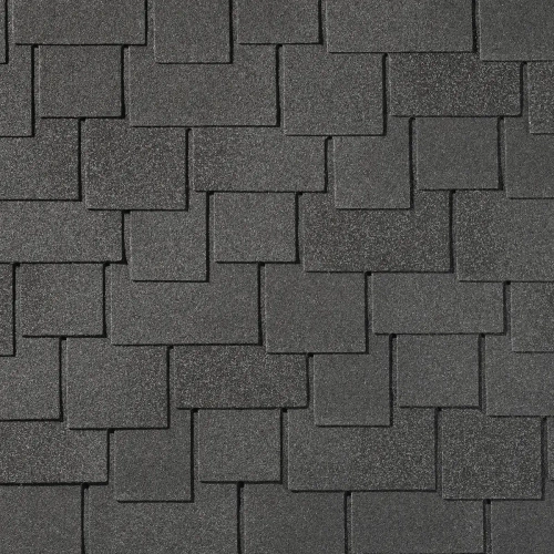 Гибкая черепица Eclectica Серая Ольха Quiet Tile ( Тихая черепица )