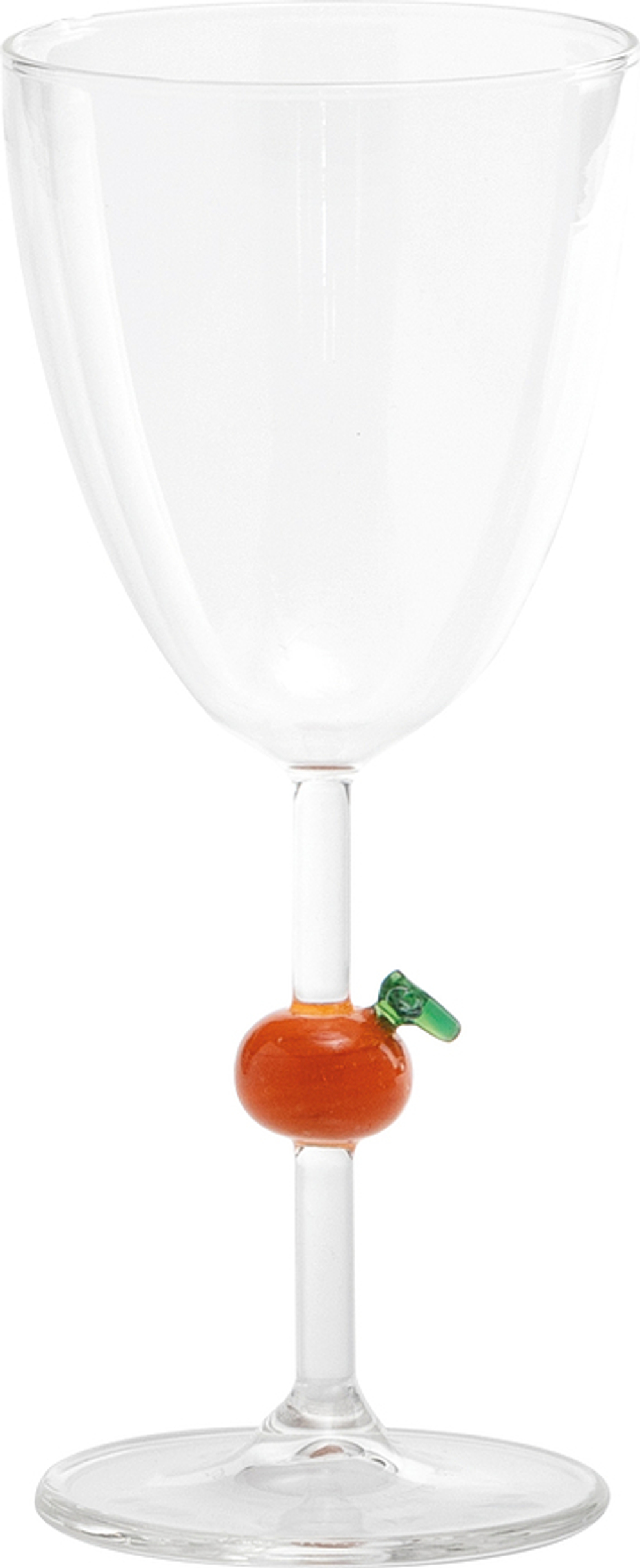 Бокал Zafferano, Teca Frutta, 250 мл, боросиликатное стекло, жёлтый