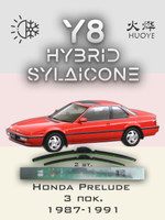 Щетки стеклоочистителя HUOYE Y8 475/450 мм на Honda Prelude | Hook/J-Hook