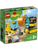 Лего 10931 Грузовик и гусеничный экскаватор Lego Duplo