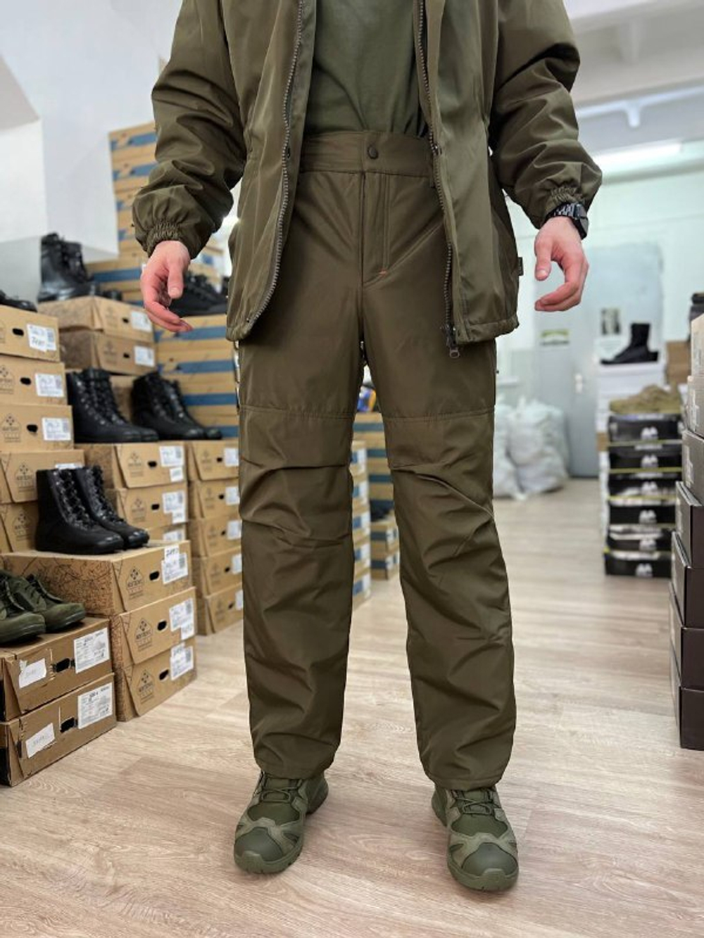 Костюм Город 2 деми / олива