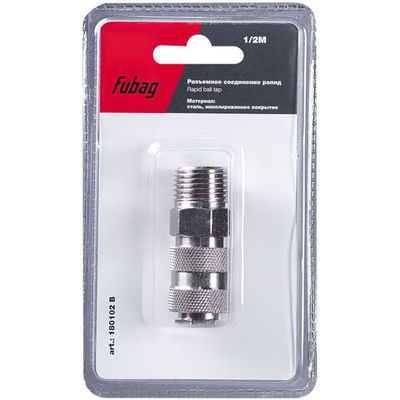 Разъемное соединение Fubag рапид муфта 1/2"M   (180102 B)