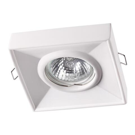 370493 SPOT NT19 630 белый гипс Встраиваемый светильник IP20 GU10 50W 220V YESO