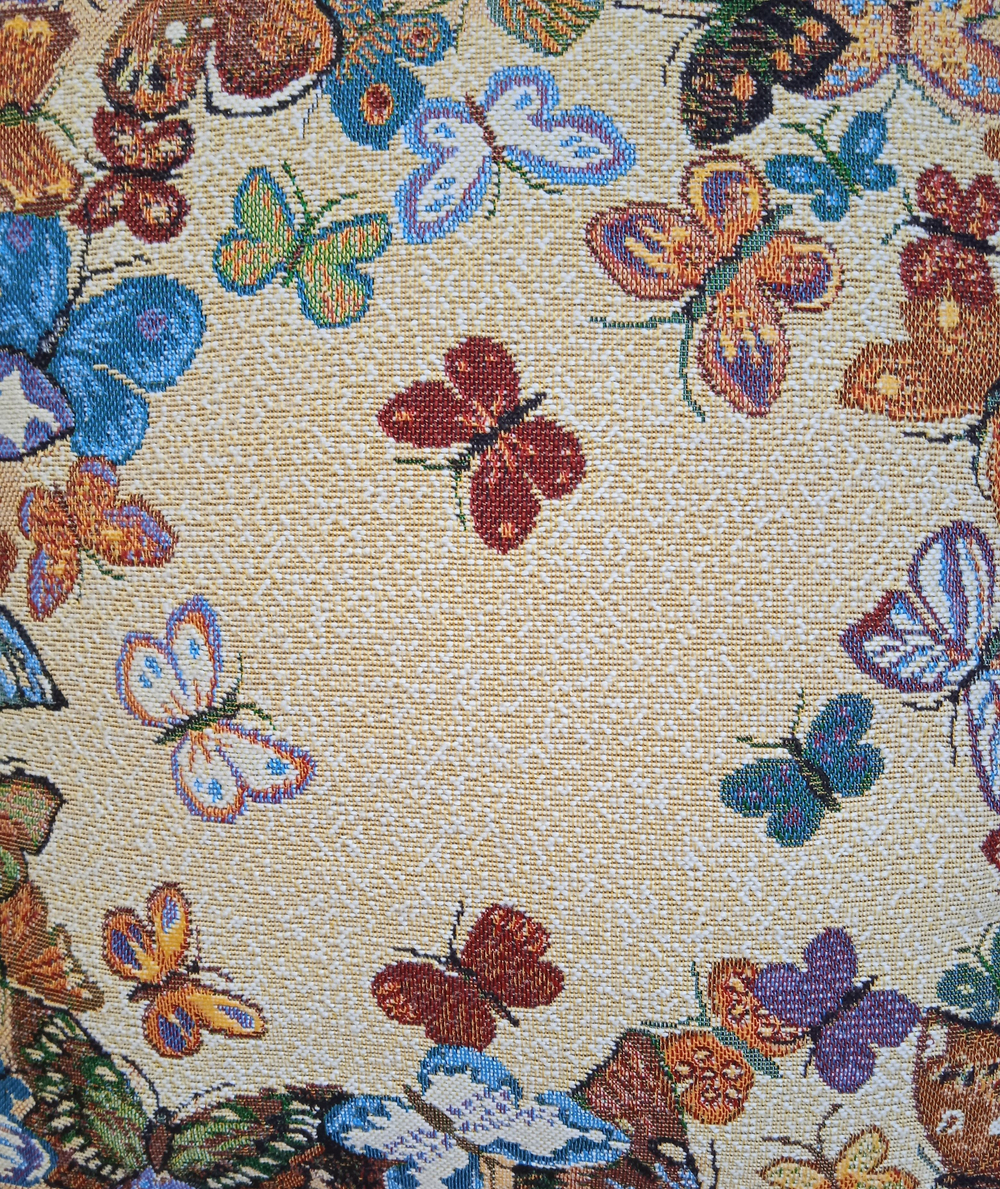 Декоративный гобеленовый чехол для интерьерной подушки Воздушный вальс 47х47